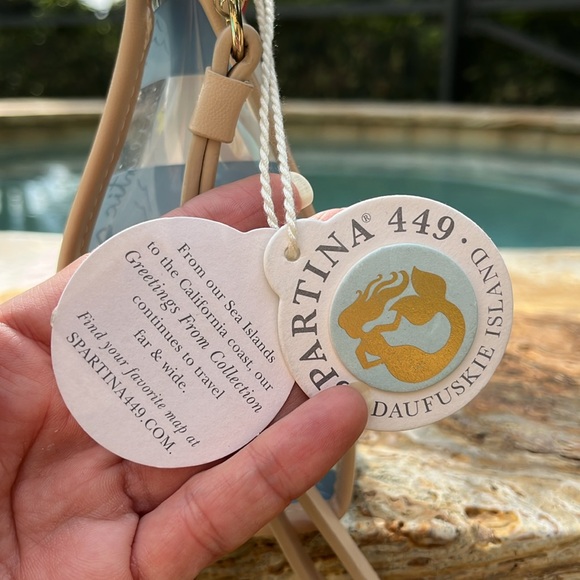 Spartina Clear Beach Wristlet Bay Dream NWT - Picture 3 of 5